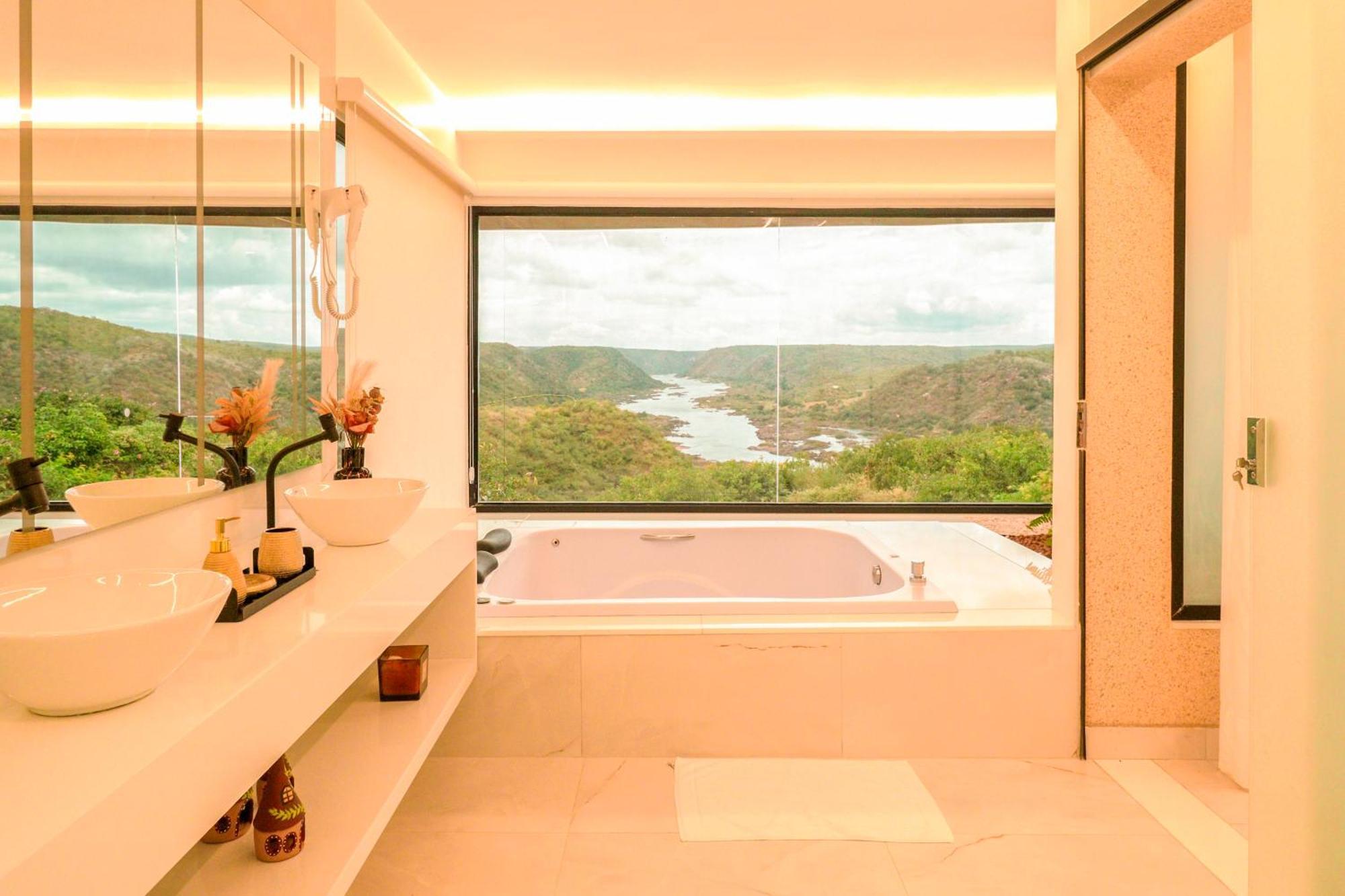 Pedra Do Sino Hotel ピラーニャス エクステリア 写真